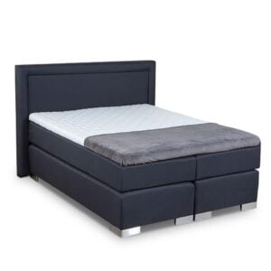 Tweepersoons boxspring Phyllis in het antraciet