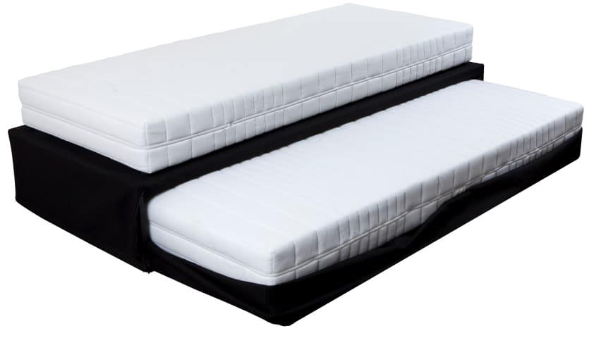 Boxtwin onderschuifbed
