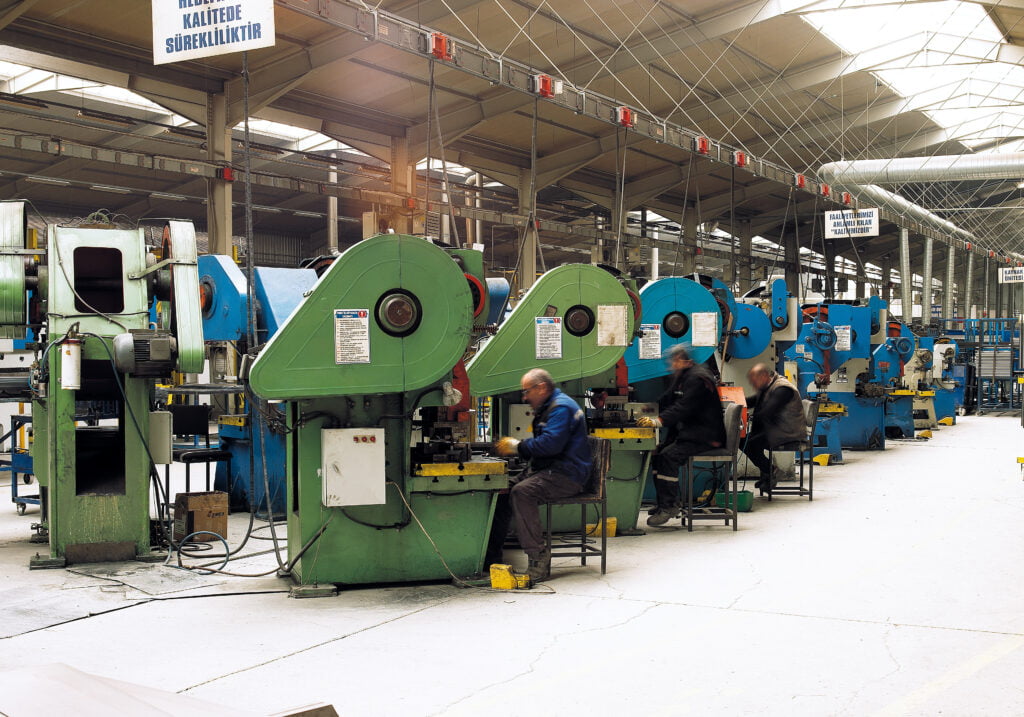 Bedden productie in Turkije