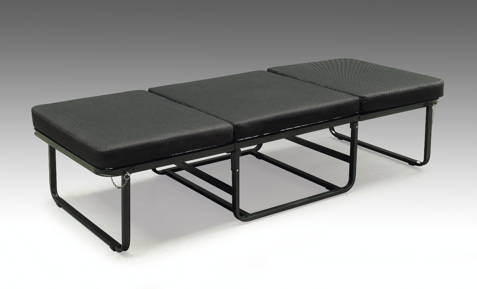 IMG 20230829 WA0009 Zwarte slaappoef volledig uitgeklapt en plat