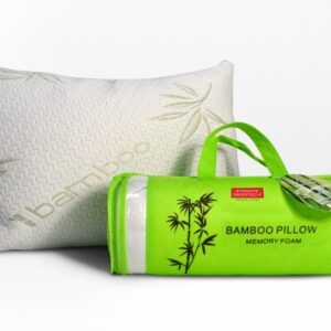 IMG 20240115 WA0003 Bamboo Bamborolla hoofdkussen met groene verpakking naast elkaar