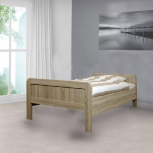 Seniorenbed Nelson - Licht Eiken - 120x200 inclusief elektrische lattenbodem en matras